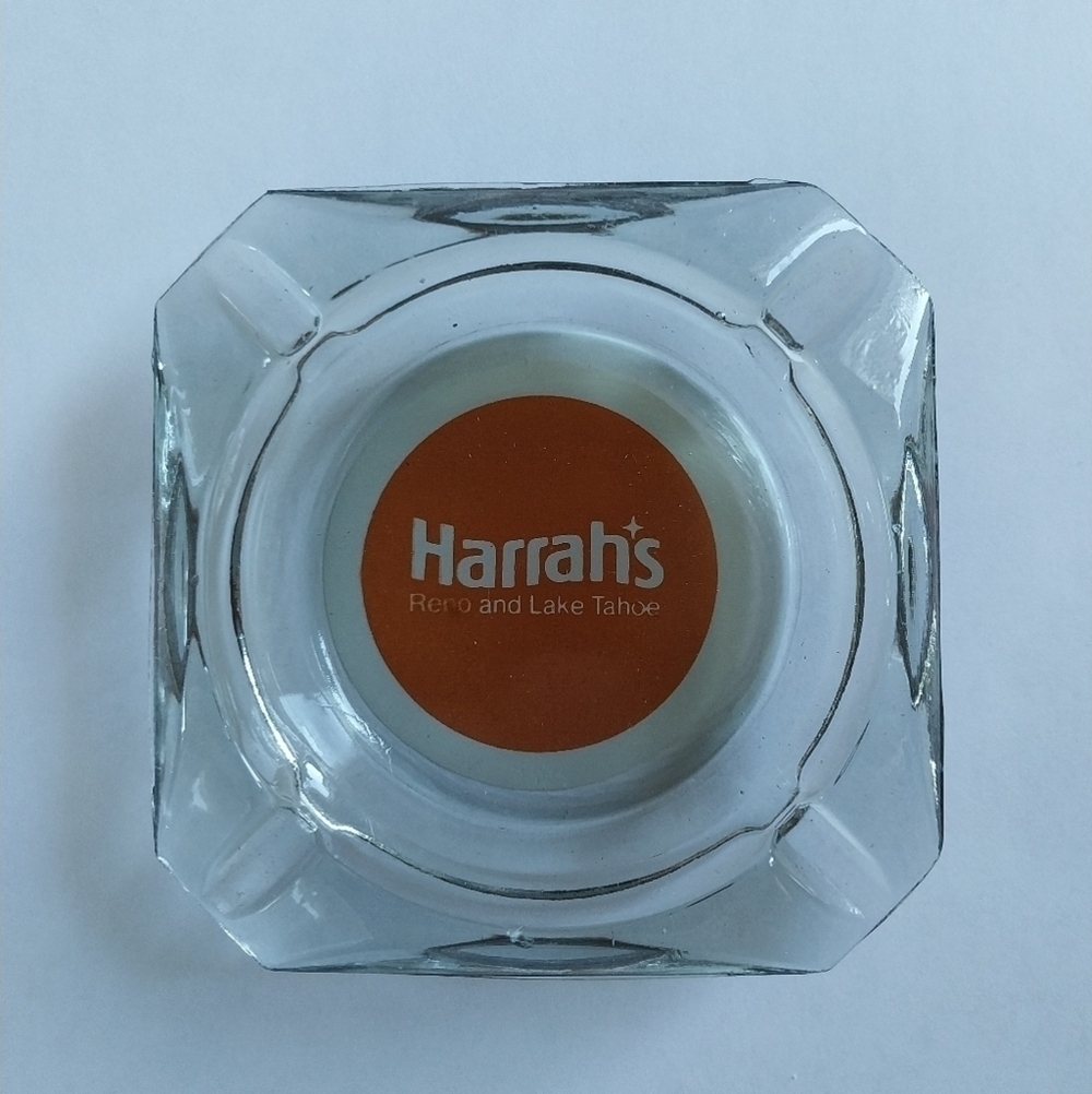 Vintage Ashtray Harrah's Reno and Lake Tahoe